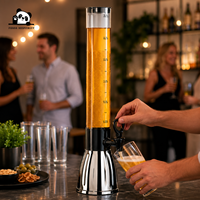 Distributeur de bière commercial de table avec robinet pour bars, restaurants, fêtes et traiteurs