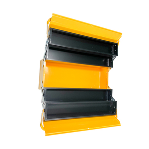 Best-selling tool storage box 3 drawers metal tool storage box with tools