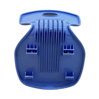 Meubles de salle de classe scolaire chaise d'étudiant chaise de bureau de formation solide empilable PP dos et siège coque de chaise en plastique