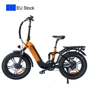 QUEENE/EU Warehouse Or OEM 20*4.0 750W 1000W Big Power Fat Tire Electric Bike Fat E Bike/Snow Bike/electric Bicycle