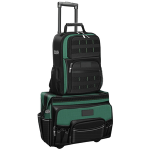21" Rolling Tool Bag Wheels 18" Tool <b>Backpack</b> Set Waterproof Heavy Duty Tool Storage OEM Customizable 3-Year Warranty 150 lb - Product Image 1