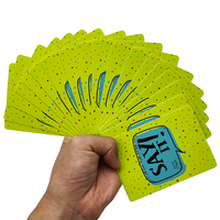 Jeu de cartes flash imprimé personnalisable pour enfants Ensemble de cartes à jouer assorties adaptées aux enfants avec logo personnalisé des fabricants