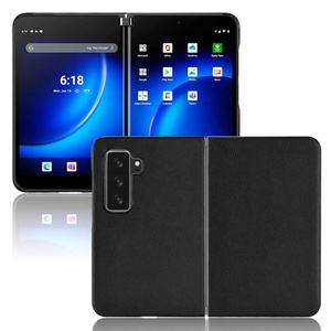 เคสสำหรับ <span class=keywords><strong>Microsoft</strong></span> Surface Duo 2 8.3 "เคสหนัง PU ผิวลิ้นจี่และปกหนังสือสำหรับ <span class=keywords><strong>Microsoft</strong></span> Surface Duo2 H-1โทรศัพท์ - Product Image 2