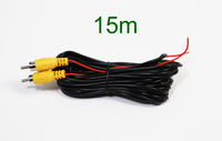 Câble vidéo pour caméra de recul de voiture, câble universel de 6 m pour la vision arrière et le stationnement, compatible avec moniteur multimédia avec câble d'alimentation