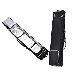 Factory Customized Rolling Double Padded Snowboard Ski <b>Duffel</b> Carry <b>Bag</b> Padded Ski Snowboard <b>Bag</b> with <b>Wheels</b> for Air Travel - Product Image 1