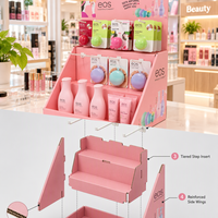 Présentoir de Comptoir Pliable Personnalisé en Carton, Présentoirs en Papier Portables pour la Promotion des Produits en Magasin (POP)