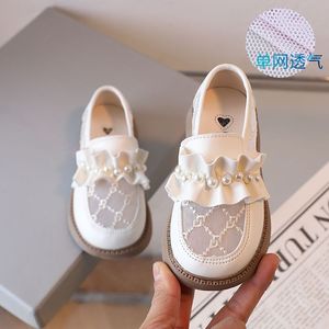Chaussures d'école pour enfants en cuir antidérapantes à lacets, chaussures de cérémonie souples et tendance pour filles, chaussures Mary Jane pour tout-petits - Product Image 6