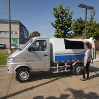 Compacteur à transmission manuelle, moteur diesel hydraulique 4x4, avec norme d'émission EURO 5, 50 kW, 3 m, pour déchets municipaux