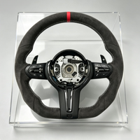 Volant sport M pour BMW F10 M5 F20 F30 F32 M3 F80 M4 F82 M2 F87 F90 F11 F13 X5 F15 entièrement en Alcantara