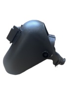 Casque de soudage à obscurcissement automatique KM SAFETY HS3020 avec écran facial rabattable, grande vue, nouveau matériau PP, personnalisable pour une utilisation en construction