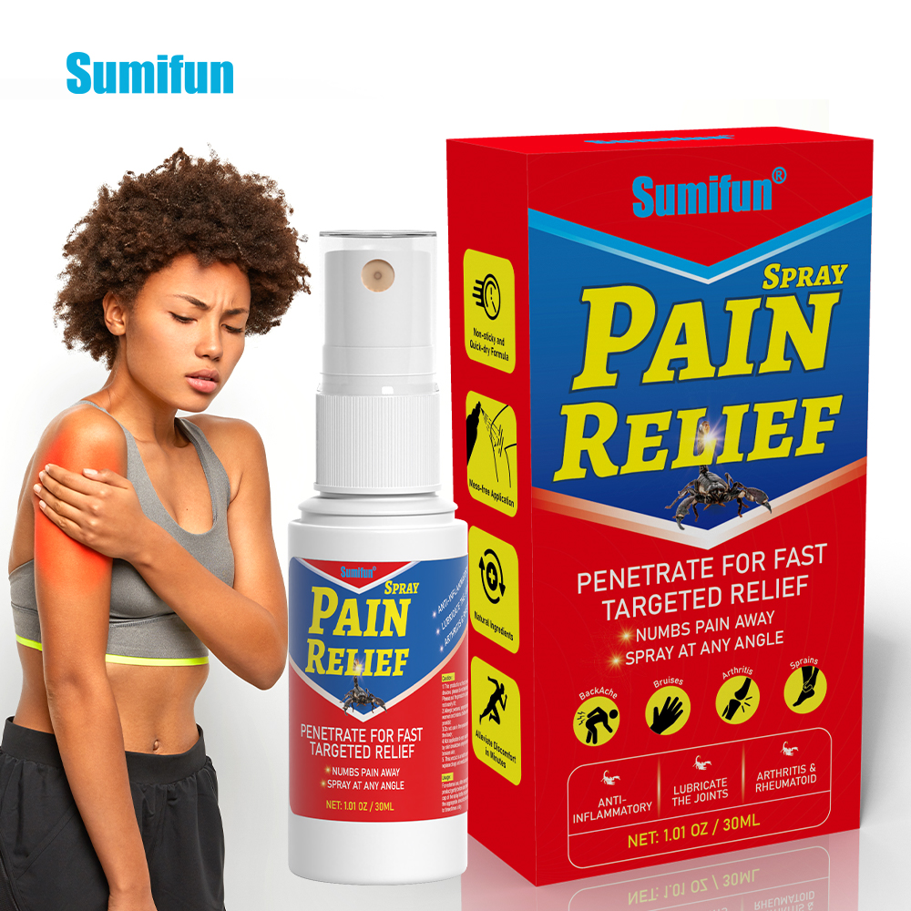 Sumifun Nursing Spray 30ml Shoulder and Neck Spray for Muscle and Joint Care