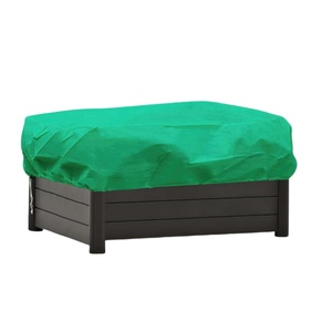 Housses de protection contre le gel pour plantes, lot de 2 housses rectangulaires pour bacs de jardin surélevés avec cordon de serrage, grandes couvertures anti-gel pour bacs de jardin - Product Image 1