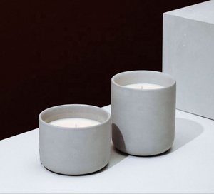 European Christmas Ceramic Candle Cup Creative Aromatic Candle Holder Home Decoration Simple Candle Cup - Product Image 1