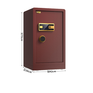 Office Home Big Shelf Steel Digital Electronic <b>Lock</b> Black Safe <b>Box</b> - Product Image 4
