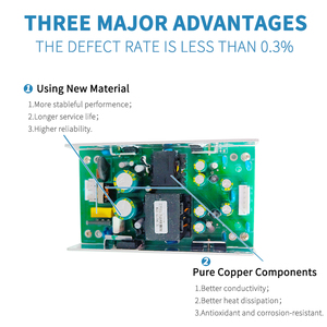 Catu Daya Switching Ganda AC-DC 200W 240W 300W, Tegangan Input 100-240V, Arus <span class=keywords><strong>Output</strong></span> 24V 10A & 12V 5A, Grosir atau Dapat Disesuaikan - Product Image 3