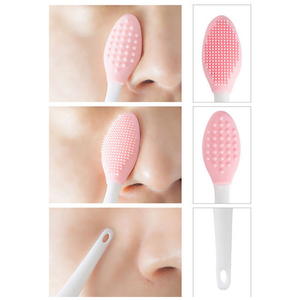 Cepillo de Limpieza Facial de Silicona, Exfoliante Suave para Eliminar Puntos Negros, Herramienta de Masaje y Limpieza - Product Image 6