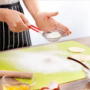 Classical Design 30*40cm Eco-friendly Silicone Pastry Mat Rolling Dough Silicone Baking Mat Dough