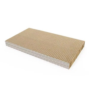 Kattenkrabber Karton Met Kattenkruid Recycle Gegolfde Scratching Pad Omkeerbare Vervangende Scratcher Pad Lounge Slaapbank - Product Image 6