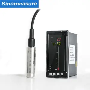 Pressure submersible level electrode sensing long water level recorder pressure probe meter in a well