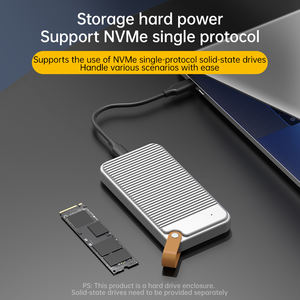 FEIXUAN di alta qualità USB 4.0 portatile Hard disk <span class=keywords><strong>Box</strong></span> M.<span class=keywords><strong>2</strong></span> NVMe 40Gbps custodia per computer portatile - Product Image 3