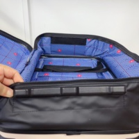 Nouvelle Valise de Voyage Luxueuse Pliable à Roulettes, en PC, ABS et Aluminium, Set de Bagages Pivotants pour Voyages en Extérieur