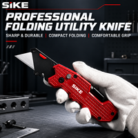 Nouvel Arrivage Couteau Pliant en Acier au Carbone de Qualité Industrielle, Utilitaire d'Extérieur, DIY, à Changement Rapide, Portable, d'Urgence, EDC, Titane Bowie