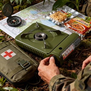 Réchaud <span class=keywords><strong>de</strong></span> <span class=keywords><strong>camping</strong></span> compact <span class=keywords><strong>pour</strong></span> <span class=keywords><strong>camping</strong></span>-<span class=keywords><strong>car</strong></span>, caravane, fourgon aménagé, <span class=keywords><strong>cuisine</strong></span>, solution <span class=keywords><strong>de</strong></span> cuisson compacte <span class=keywords><strong>pour</strong></span> l'espace restreint - Product Image 3