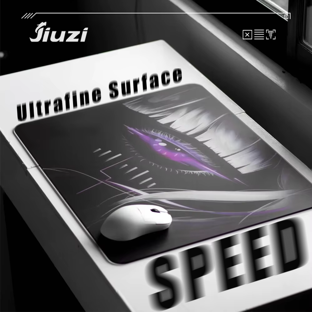 Custom High Quality Low Noise Glass Mouse Pad Logo HD Printed Smooth Pad E-Sports Glass Gaming Mousepad