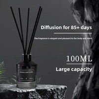 Aromathérapie de rafraîchissement d'air de chambre d'hôtel haut de gamme huiles essentielles sans feu de longue durée pour la décoration de la maison transfrontalière