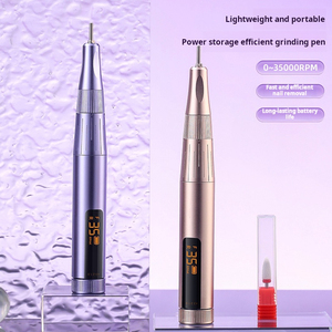 เครื่องเจียรเล็บไฟฟ้าแบบพกพา 35000 รอบต่อนาที มอเตอร์แบบปากกา เงียบ กำลังแรง สำหรับทำเล็บ - Product Image 3