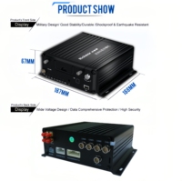 2024 Usine pas cher AI ADAS DSM tracker 4G 3G WIFI GPS carte sd 2 to AHD h.265 1080p 2MP mobile dvr véhicule voiture boîte noire