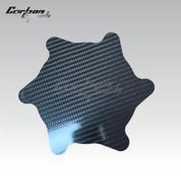 Plaque de cadre en fibre de carbone 3K haute pureté usinée CNC, légère et de haute précision