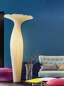 JACKSUN Contemporary Ocean Fabric <strong>Floor</strong> <strong>Lamps</strong> with <strong>Funky</strong> Design Simple Hotel Decoration Unique Project for Stylish Interior - Product Image 2