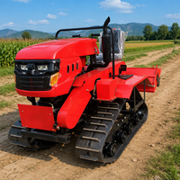Tracteurs à chenilles robustes pour un travail du sol efficace et la plantation du maïs sur terrains difficiles 30-60 ch