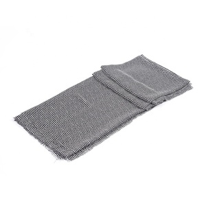 <span class=keywords><strong>En</strong></span> gros Pop 57/58 "Polyester Noir Blanc Rayé <span class=keywords><strong>En</strong></span> Mousseline de Soie Imprimé <span class=keywords><strong>Tissu</strong></span> - Product Image 5