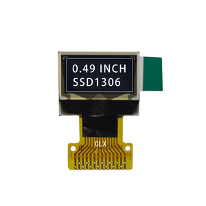 โมดูลจอแสดงผล OLED ขนาด 0.49 นิ้ว 64x32 ที่เหมาะสม |   ไดรเวอร์ SSD1306 ที่รองรับ IIC |   มุมมองภาพแบบเต็ม 14PIN สำหรับอุปกรณ์อิเล็กทรอนิกส์อัจฉริยะ - Product Image 3