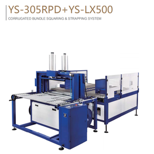 YS-305RPD + YS-LX500 tự động sóng carton đóng đai hệ thống hộp đóng đai máy - Product Image 2