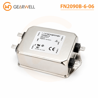 Filtre de ligne électrique EMI EMC SCHAFFNER FN2090B-6-06 6A 250V monophasé pour équipement industriel