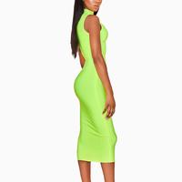 Robe Longue Moulante Sirène Élégante et Sexy sans Manches pour Femme – Idéale pour Soirées et Cérémonies