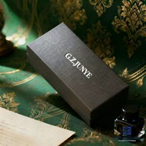 Caja de embalaje de papel grande para blusas y camisas, con estampado de estilo verde, protectora, para embalaje de colliers, etiquetas y embalaje de vidrio. - Product Image 6