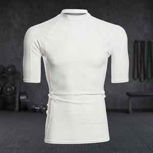 Hukangjie G4Free – Haut court respirant en Spandex/Polyester pour femme, protection solaire UPF 50+, séchage rapide, idéal pour l'entraînement, la gym, la randonnée et les activités de plein air - Product Image 2
