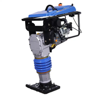 Machine à compactage de béton à main, moteur à essence, marteau de compactage, 6,5 CV, économie d'énergie pour le compactage des routes