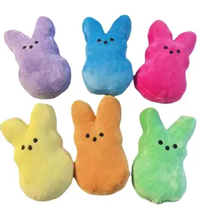 Yanxiannv Easter Promotional Toys 15/20/25-60cm Peeps Plush Bunny Customized Polyester Fibre Mouse Bunny