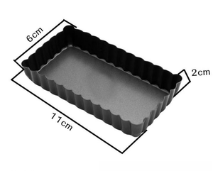 <span class=keywords><strong>Molde</strong></span> cuadrado mini <span class=keywords><strong>para</strong></span> hornear tartas <span class=keywords><strong>de</strong></span> crema, apto <span class=keywords><strong>para</strong></span> masa hojalteada, rectangular, antiadherente, <span class=keywords><strong>para</strong></span> frutas y tartas <span class=keywords><strong>de</strong></span> huevo, aprobado por la FDA. - Product Image 3