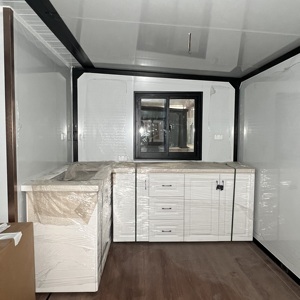 Petite <span class=keywords><strong>maison</strong></span> conteneur modulaire portable de luxe Offre Spéciale préfabriquée entièrement meublée 2 chambres à coucher appartement de grand-mère - Product Image 3