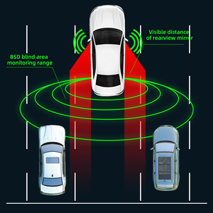 Sistema paralelo de monitoreo de punto ciego BSM de coche universal con GPS 24GHZ radar de microondas BSD asistencia de cambio de carril de punto ciego BSA - Product Image 3