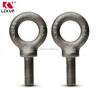 Écrous à œil robustes de qualité industrielle pour levage, quincaillerie de rigging, écrous à œil de levage de 3/4 po en acier au carbone forgé