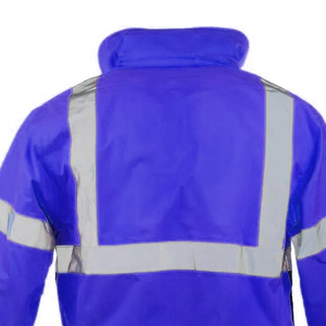 Chaqueta de Seguridad Impermeable de Alta Visibilidad con Cinta Reflectante 3M para Protección en Trabajos Industriales - Product Image 6
