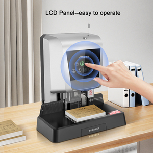 Machine Reliure Papier Financier Automatique 60mm d'épaisseur Machine à relier parfaite financière - Product Image 4