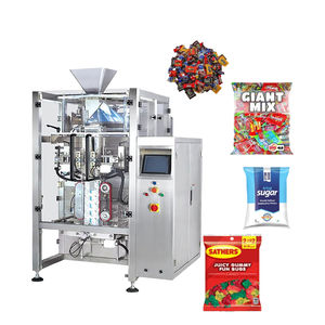 Embalaje Vertical completamente automático 1kg Bear Gummy Sugar Bulk Gummy Candy Ice Candy Pouch Chicle Toffee Candy Packaging Machine - Product Image 1